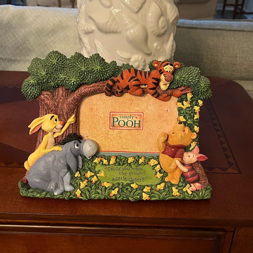 Disney Pooh and Friends Picture Frame - Green and Orange - Picture 6 of 6